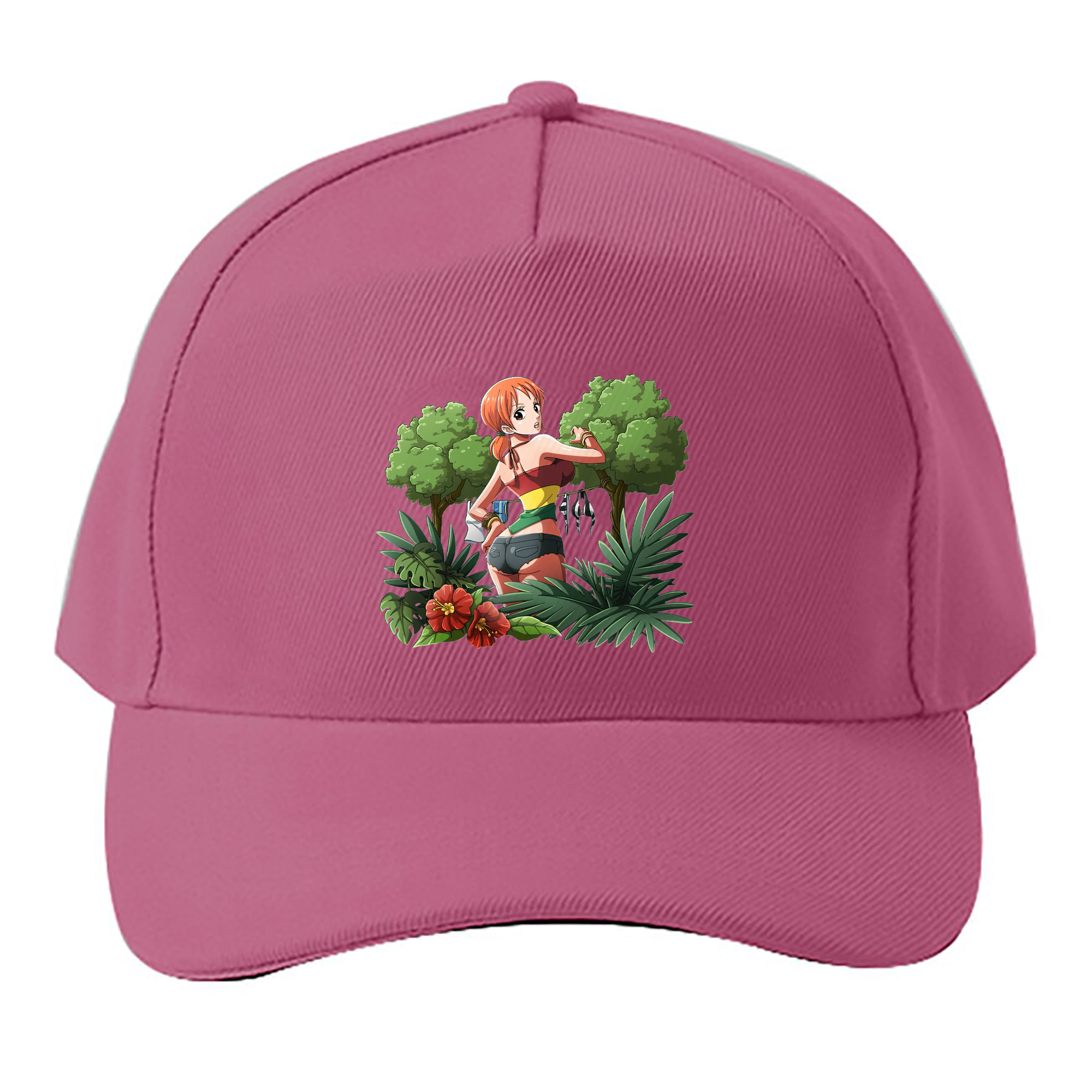 （画像用） ワンピース ナミ ONE PIECE Nami ベースボールキャップ 綿100％ 男女兼用 帽子 スポーツ